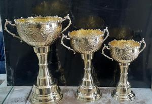 Stainless Steel Sports <b>Trophy</b> <b>Cup</b> Customized Achievement Award Display Durable Premium Quality - Product Image 5