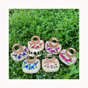 PRODUIT SAC DE HYACINTHE D'EAU PRODUIT VENTE CHAUDE AVEC DE NOUVEAUX MATÉRIAUX MEILLEUR PRIX DE BLUE LOTUS FARM NOUVEAU PRODUIT DE MODE SAC POUR FEMMES - Product Image 3