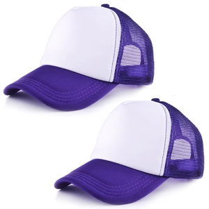 Gorro de Malla de Encaje de Poliéster, Impresión por Sublimación para Deportes de Verano, Uso en Playa, Colores Personalizados en Blanco, 1 Unidad - Product Image 1