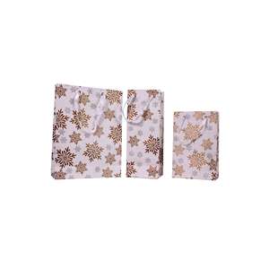 ชุดถุงของขวัญกระดาษแฟนซีพร้อมที่จับริบบิ้นชุดกระเป๋าพิมพ์ลายโลโก้ตามสั่งแบบเรียบง่ายรีไซเคิลได้ - Product Image 3