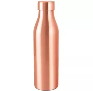 Bouteille d'eau réutilisable à double paroi isolée en acier inoxydable cuivre 1000 ml avec poignée - Product Image 3