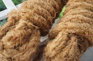 100% materiales biodegradables red de fibra de coco Coco Mat vietnamita de alta calidad Coir Mat-Cuerda de coco para pavimentación de carreteras - Product Image 2