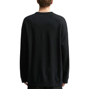 Sweatshirts à capuche pour hommes personnalisés poids lourd col rond découpés pour l'hiver 100% coton polaire coupe régulière de haute qualité - Product Image 4