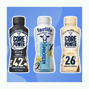 Batido de leche Fairlife sin lactosa, chocolate rico en proteínas, vainilla, fresa, post entrenamiento, merienda de recuperación - Product Image 5