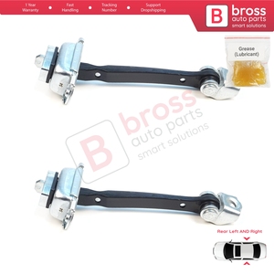 BDP1705-1 2 pièces Charnière de porte arrière double cabine avec limiteur de freinage pour Transporter T5 Double Cab 2003-2015 7J7841949 - Product Image 2
