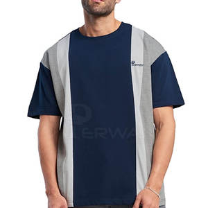 Service OEM T-shirt surdimensionné pour hommes Prix de gros T-shirt surdimensionné pour hommes 100% coton T-shirt surdimensionné pour hommes - Product Image 4