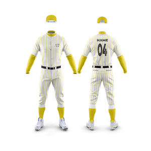 Conjunto de camiseta de béisbol y sóftbol de alta calidad, diseño personalizado, impresión por sublimación, ropa deportiva transpirable hecha en Pakistán - Product Image 1