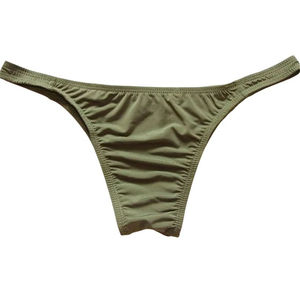 Culottes en soie glacée sans couture taille basse pour hommes, lingerie sexy transparente, culotte bikini taille basse, lingerie adulte – Collection 2026 de haute qualité - Product Image 1