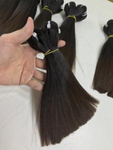 Vente en gros 8-10 pouces pour l'usine suisse Extensions de cheveux humains bruts 100% vierges Remy couleur naturelle droite HD fermeture douce naturelle W - Product Image 3