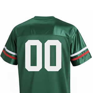 Camiseta Deportiva Transpirable de Manga Corta para Fútbol Americano, Diseño Personalizado al por Mayor, MOQ Bajo - Product Image 6