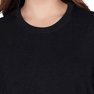 T-shirt Slim Fit pour femme T-shirt sur mesure en coton doux pour une tenue décontractée élégante et des t-shirts confortables - Product Image 6