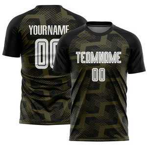Camiseta de fútbol personalizada unisex para adultos, uniformes de fútbol por sublimación de secado rápido, calidad transpirable, suministro al por mayor, nombres personalizados - Product Image 5