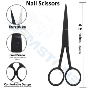 Kit d'outils professionnels pour extensions de cheveux en acier inoxydable : pinces, aiguilles, crochets, boucles, ciseaux – Outils capillaires durables pour salon - Product Image 5