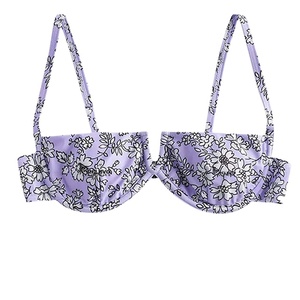 Custom Ladies Swim Set Bikini Two Piece Soft Elastic Nylon Spandex Quick Dry Summer Beach Pool Wear - Product Image 1