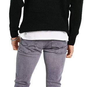 Custom High-Quality Cotton Denim Washable Original Raw Fashion Selvedge Denim Men's Slim Fit Jeans - Product Image 4