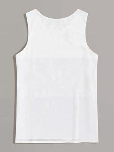 High Quality <b>Men's</b> Gym <b>Tank</b> <b>Tops</b> for Bodybuilding Workout Fitness Vest with Embroidery Decoration Polyester Hip Hop Sweatshirt - Product Image 4