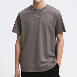 Haute qualité sur mesure T-Shirt vêtements pour hommes 100% coton O cou à manches courtes grande taille couleur différente tenue décontracté hommes T-Shirt - Product Image 5