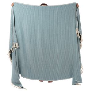 Manta de Playa y para Sofá/Cama, Ligera, Acogedora, Personalizable, Tejida en Jacquard, para las Cuatro Estaciones, 100% Algodón Turco, Venta al Por Mayor - Product Image 1