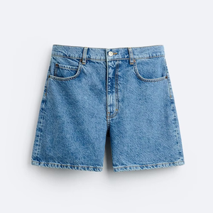 กางเกงขาสั้นครึ่งขาสำหรับผู้ชายแฟชั่นกระเป๋าหน้าและหลังระบายอากาศได้ดียิมน้ำหนักเบาสำหรับผู้ชายกางเกงขาสั้นฤดูร้อน - Product Image 1