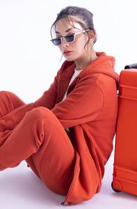 NeuClassic Chándal de 2 piezas para mujer Sudadera con cremallera completa personalizada y pantalones para correr con cordón Ropa de fiesta para mujer Temporada de invierno - Product Image 5