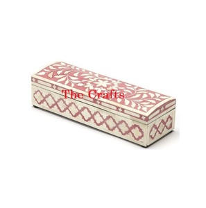 Boîte à bijoux rectangulaire en bois et vadrouille Work Home Jewelry Accessories Storage Box For Wholesaler - Product Image 2