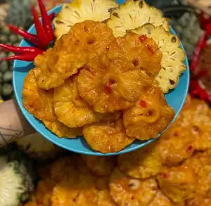 hot selling new product dried pineapple salt and chili Vietnam Exporter