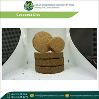 Produsen asli Sri Lanka menjual cakram penumbuh serat cocopat alami 100% kualitas terbaik untuk menanam bunga untuk pertanian