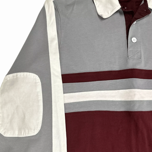 Polo manches longues respirant en jersey de coton pour hommes, polos tendance et stylés pour l'été - Product Image 4