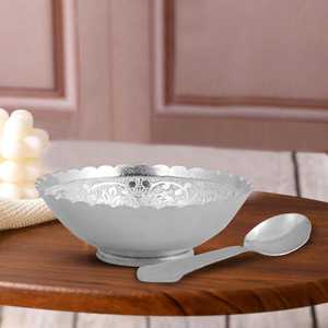 Juego de Bandeja y Utensilios Decorativos para el Hogar, con Forma de Pato, en Plata, Oro y Latón - Product Image 4