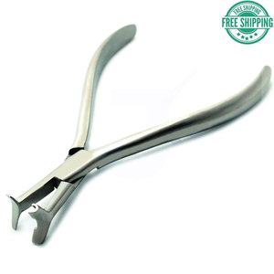 Alicates de ortodoncia dental con cabeza de martillo, alicates traseros de cincha Distal, doblado Niti, Manual de acero inoxidable, certificado MOL - Product Image 5