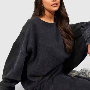 Survêtement décontracté imprimé tendance pour homme, effet délavé, respirant, 100 % coton, confortable, tissu léger et doux, idéal pour l'hiver - Product Image 5