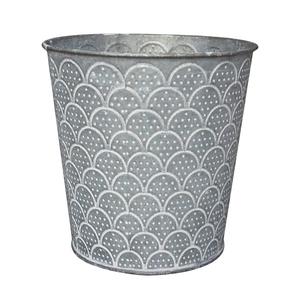 Super venta maceta al aire libre diseño de moda de alta calidad de metal galvanizado natural diseño personalizado maceta al aire libre cubo para la venta - Product Image 4