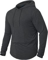 Erkek Atletik Kapüşonlu Sweatshirt Rahat Nefes Alabilen Spor Üstü Trend Kışlık Sokak Stili Kapüşonlu Toptan Tedarik