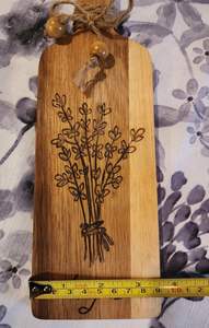 Planche à découper et plateau de service en bois - Durable, lavable au lave-vaisselle - Product Image 2