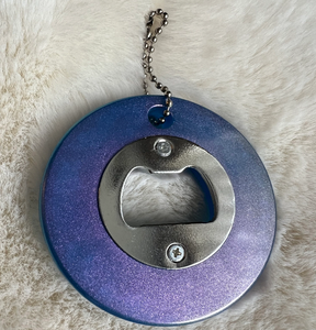 Abridor de resina, llavero redondo, artesanías y abrebotellas de Metal de resina, venta directa de fábrica, regalos de promoción de negocios personalizados - Product Image 1