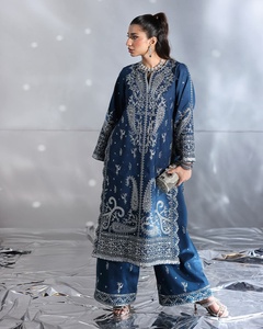 ชุดเดรสทำงานสตรีคุณภาพเยี่ยมทันสมัยปี 2025-2026 ผ้าฝ้ายซาลวาร์ คามีซ ล่าสุดสำหรับงานปาร์ตี้ 01238 - Product Image 2