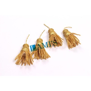 Bullion <b>Tassel</b> for Churches | Gold Borlas Con Bolitas DECORATION BULLION <b>TASSEL</b> - Product Image 5