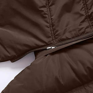 Chaqueta acolchada de lona ligera 2024 para hombre, cuello alto con logotipo personalizable, servicio OEM disponible - Product Image 5