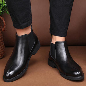 รองเท้าหนังแท้สำหรับธุรกิจ พื้นรองเท้าทนทานต่อการสึกหรอ พร้อมพื้นรองเท้าด้านในระบายอากาศได้ดี รองเท้าทางการสำหรับผู้ชาย รองเท้าทำงาน - Product Image 2