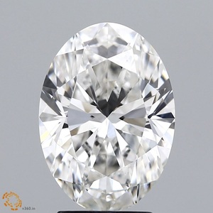 IGI 3,22 CT Oval Cut Lab Grown Diamond Loose para anillo F Color VS1 Clarity Lab Diamond Eco Friendly Diamond Loose para ella - Product Image 1