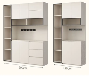 Meuble buffet sur mesure avec panneaux plaqués, dimensions de placards flexibles, prix de gros et approvisionnement pour salles d'exposition - Product Image 6