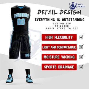 Uniforme de Baloncesto Deportivo, Sin Mangas, Ligero, Profesional, Cómodo, Ajuste Atlético, Nueva Llegada, Mejor Servicio - Product Image 6