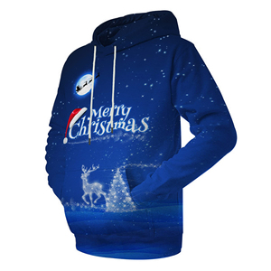 <b>Christmas</b> <b>hoodie</b> chilly cozy fleece holiday pullover sweatshirt casual image for men teens gift fashion style xmas cool fun - Product Image 5