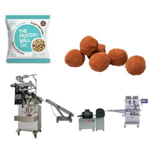 เครื่องผลิตลูกบอลพลังงานโปรตีนอัตโนมัติเครื่องผลิตลูกมะขามสายการผลิต <span class=keywords><strong>labneh</strong></span> - Product Image 2