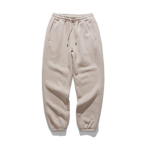 Vente en gros de pantalons de survêtement 100% coton pantalons de survêtement en éponge de haute qualité avec technique de broderie colorée Streetwear personnalisée - Product Image 3