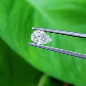 IGI 4,03 CT White Pear Cut Lab Diamond G VS1 Clarity Loose Calibrated Lab creó diamantes para la fabricación de joyas - Product Image 6