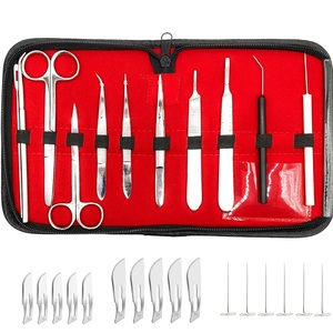 Kit de dissection professionnel avancé pour étudiants en médecine, fabriqué en acier inoxydable de haute qualité par Life Care. - Product Image 2
