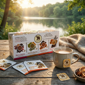 Haathee Confezione da 4 Tè Gourmet: Chai Imperiale, Frutti Rossi, Limonata Rosa e Matcha Dorato - Product Image 2