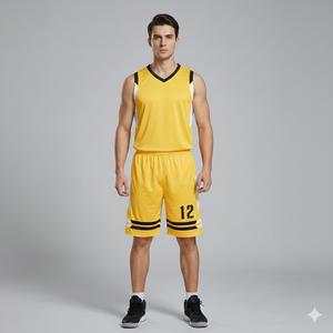 Uniforme de Baloncesto Personalizado 100% Poliéster Sin Mangas Fabricante de Pakistán Nueva Llegada Venta con MOQ Bajo - Product Image 6