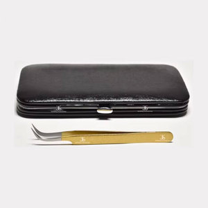 Pinzas de Precisión para Extensión de Pestañas de Acero Inoxidable de Calidad Profesional, Empaque Personalizado - Product Image 5